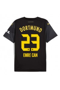 Borussia Dortmund Emre Can #23 Jalkapallovaatteet Vieraspaita 2024-25 Lyhythihainen